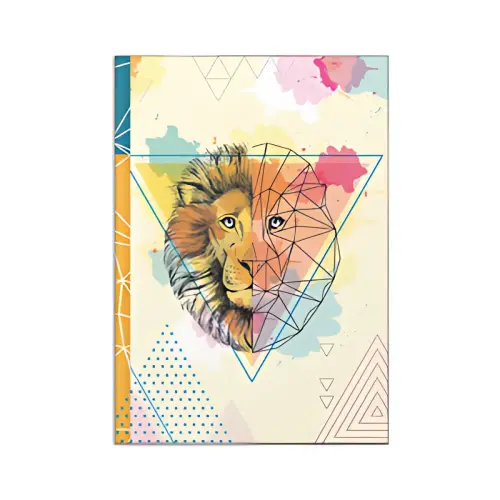 RNK Verlag Carnet de notes 'Lion', A4, 96 feuilles, uni photo du produit