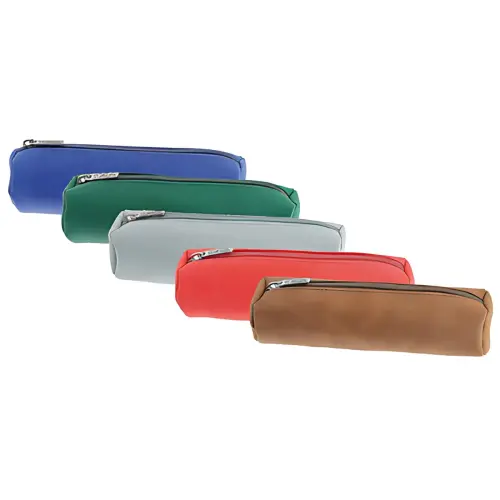 5 HERLITZ Trousse ronde, en similicuir, assorti photo du produit