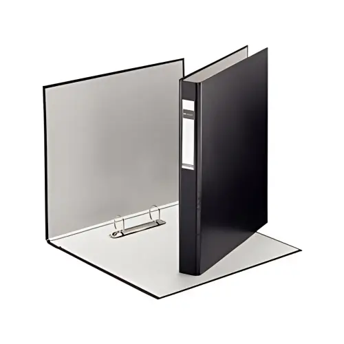 LEITZ Classeur à anneaux standard, A4+, noir, mécanisme à photo du produit