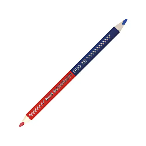 EBERHARD FABER Crayon bicolore TRI WINNER, rouge/bleu photo du produit