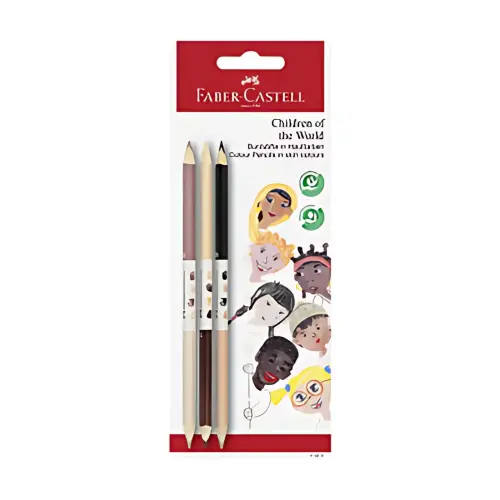 Crayon de couleur Children of the World - par 3 - Faber-Castell photo du produit