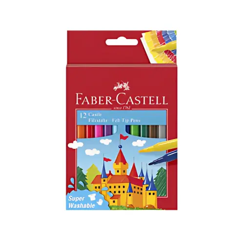 FABER-CASTELL Feutre CASTLE, étui carton de 12 pièces photo du produit