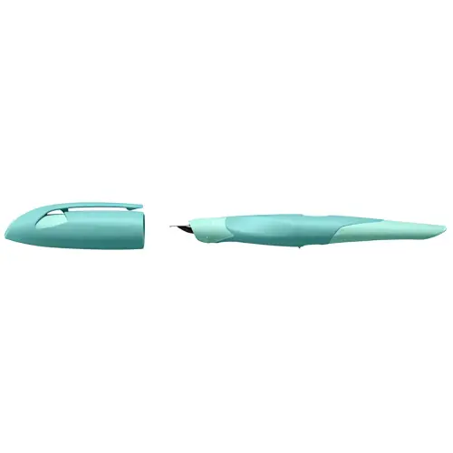 STABILO Stylo plume EASYbirdy L Pastel Edition, bleu/azur photo du produit
