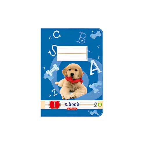 HERLITZ Cahier scolaire x.book, A5, linéature 1 photo du produit