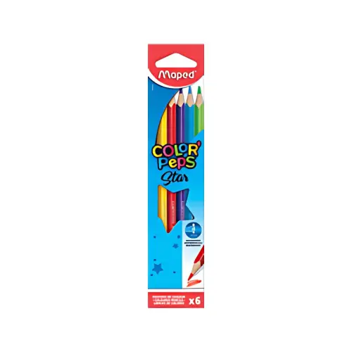 MAPED Crayon de couleur COLOR'PEPS Star, étui carton de 72 photo du produit