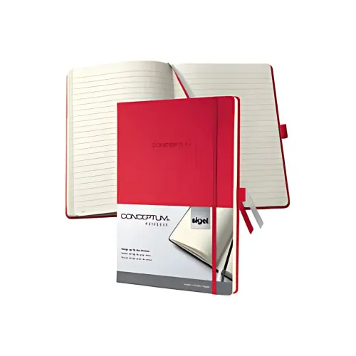 sigel Carnet de notes Conceptum, A4, lign&eacute;, noir photo du produit