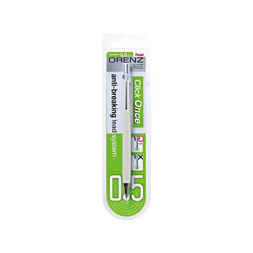 Pentel Porte-mines ORENZ, 0,5 mm, blanc photo du produit