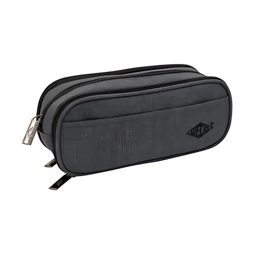 WEDO Trousse College, polyester, gris photo du produit