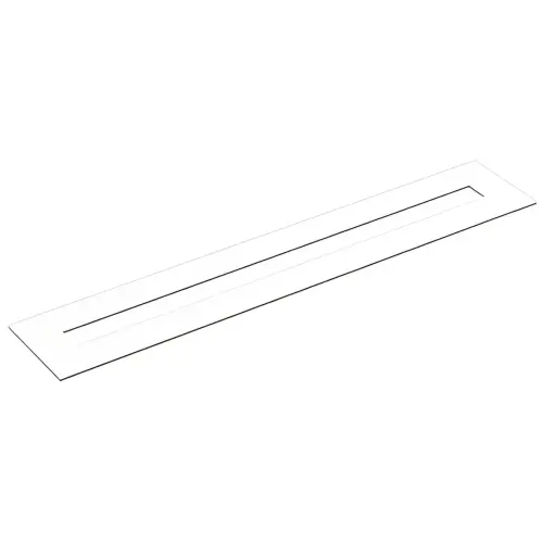 PAPERFLOW Réglette d'émargement, blanc photo du produit