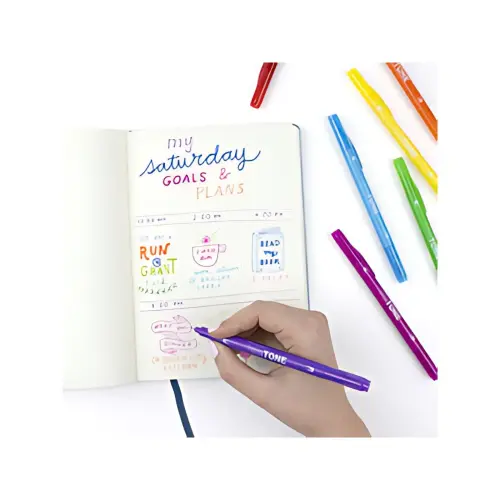 Tombow Feutre double pointe 'TwinTone' Rainbow, set de 12 photo du produit