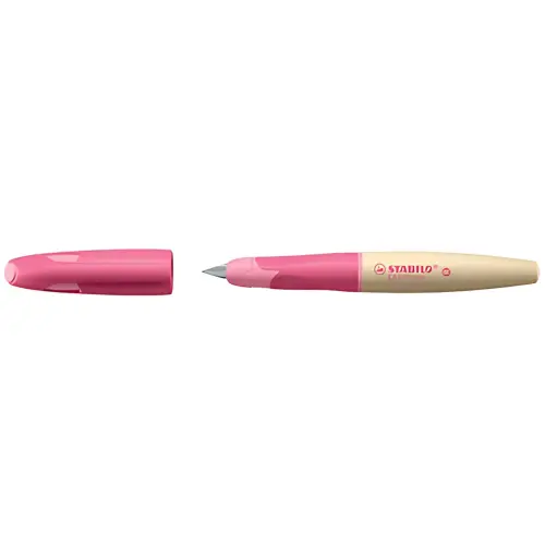 STABILO Stylo plume EASYbirdy Timber R, droitier, rose photo du produit