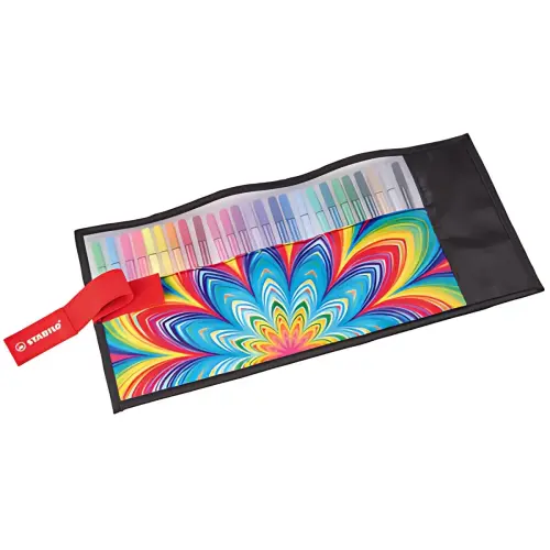 STABILO Feutre Pen 68, rollerset de 25 ARTY Edition photo du produit