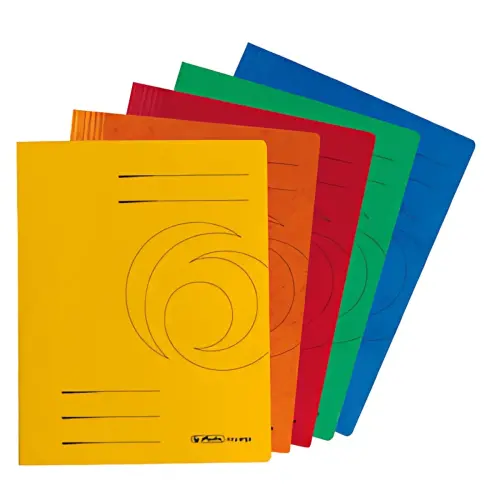 Chemise &agrave; lamelle easyorga - A4 - carton - Herlitz photo du produit