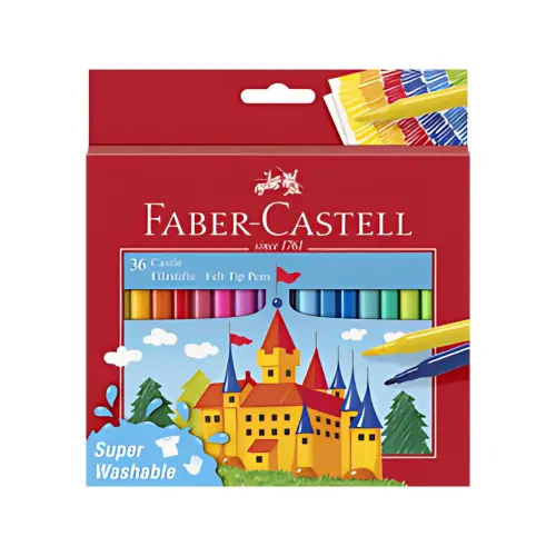 FABER-CASTELL Feutre CASTLE, étui carton de 36 photo du produit