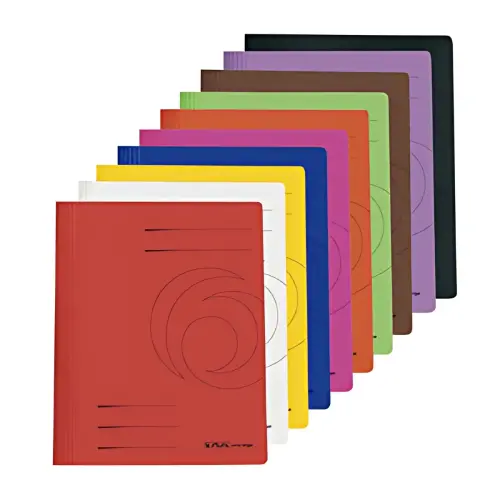 Chemise à lamelle easyorga - A4 - carte lustrée - Herlitz photo du produit