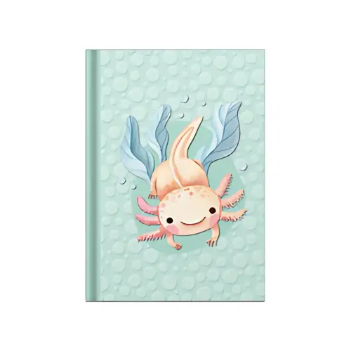 RNK Verlag Carnet de notes 'Axolotl', A5, 96 feuilles photo du produit