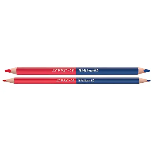 Pelikan Crayon bicolore gros, rouge/bleu photo du produit