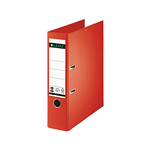 10 LEITZ Classeur &agrave; levier 100% papier, 180 degr&eacute;s, A4, 80 mm, photo du produit