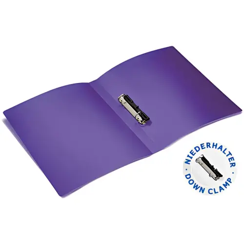 Classeur à anneaux - A4 - mécanisme à 2 anneaux - Bleu - Herma photo du produit