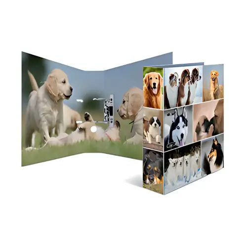 HERMA Classeur à levier à motifs 'Animals', A4, chiens photo du produit