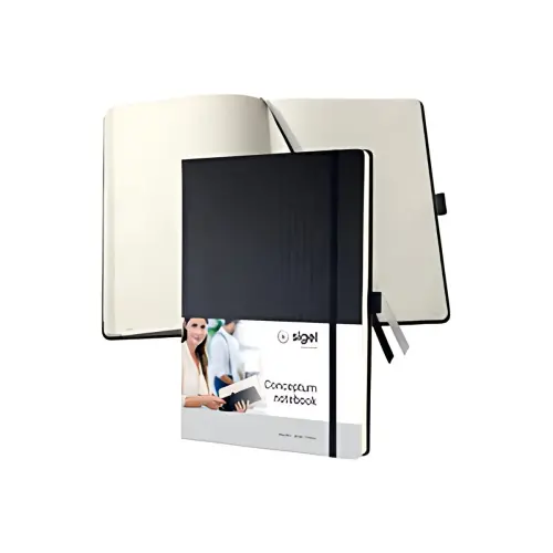 sigel Carnet de notes Conceptum, A4, ligné, bleu photo du produit