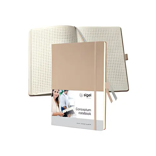 sigel Carnet de notes Conceptum, A4, ligné, bleu photo du produit