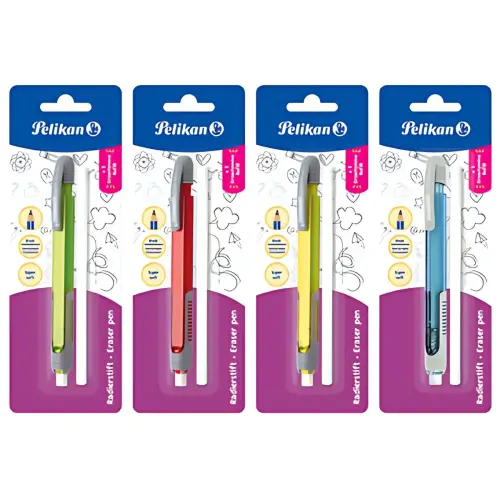 Pelikan Stylo-gomme fourni avec une gomme de rechange, photo du produit