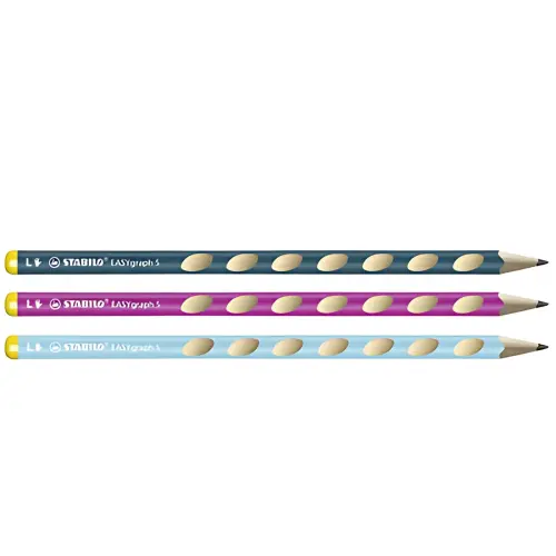 STABILO Crayon EASYgraph 'S' - L, degré de dureté: HB photo du produit