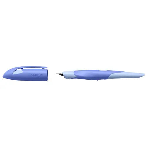 STABILO Stylo plume EASYbirdy R Pastel Edition, bleu/azur photo du produit