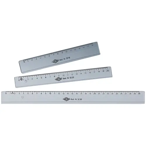 WEDO Règle plate, 160 mm, en plastique, transparente photo du produit