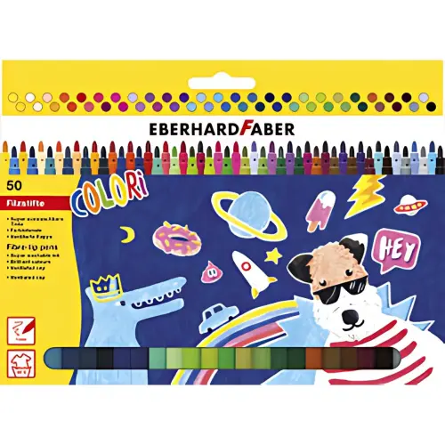EBERHARD FABER Feutre COLORI, &eacute;tui en carton de 50 photo du produit