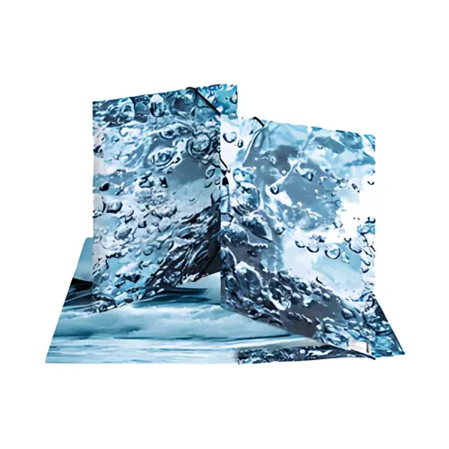 HERMA Chemise à élastiques 'Nature', A3, carton, Stone photo du produit