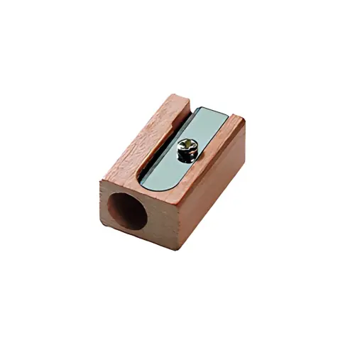 M+R Taille-crayon, en bois, forme de bloc photo du produit