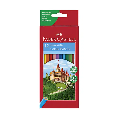 FABER-CASTELL Crayons de couleur CASTLE, étui de 36 photo du produit