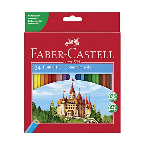 FABER-CASTELL Crayons de couleur CASTLE, étui de 36 photo du produit