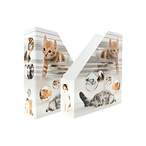 HERMA Porte-revue 'Chats', A4, carton, (L)85 mm photo du produit