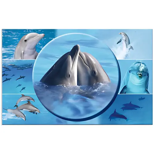 HERMA Sous-main 'Dauphins', (L)550 x (H)350 mm photo du produit