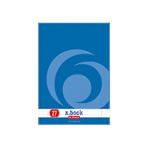 Bloc de cours x.book - A4 - réglure 28 / quadrillé - Herlitz photo du produit