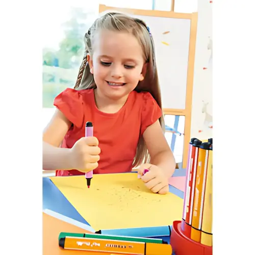 STABILO Stylo feutre Trio Scribbi, noir photo du produit