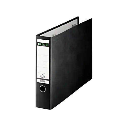 LEITZ Classeur en carton dur, 180 d&eacute;gr&eacute;s, format A5, 56 mm, photo du produit
