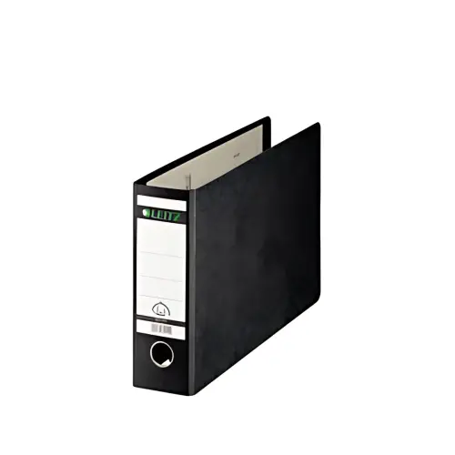 LEITZ Classeur en carton dur, 180 d&eacute;gr&eacute;s, format A5, 56 mm, photo du produit