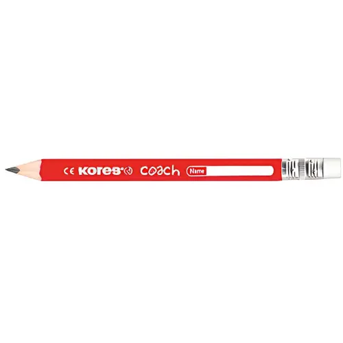 Kores Crayon COACH, triangulaire, degr&eacute; de duret&eacute;: 2 HB photo du produit