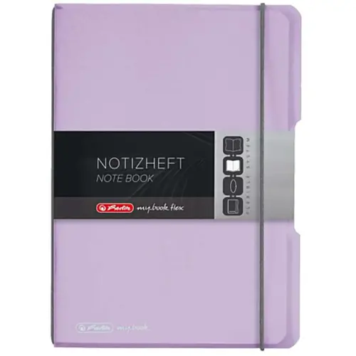 HERLITZ Carnet de notes my.book flex Pastel, A5, couverture photo du produit