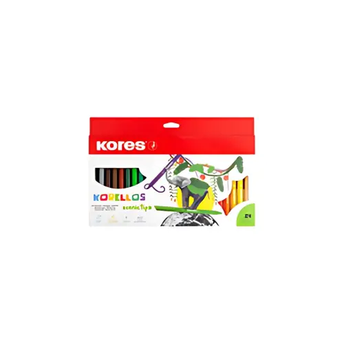 Kores Feutre de coloriage 'Korello', large, étui de 24 photo du produit