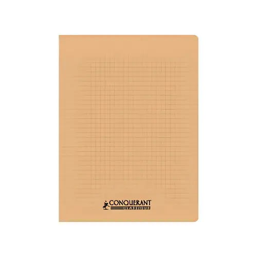 CONQUERANT CLASSIQUE Cahier 240 x 320 mm, Seyès, abricot photo du produit