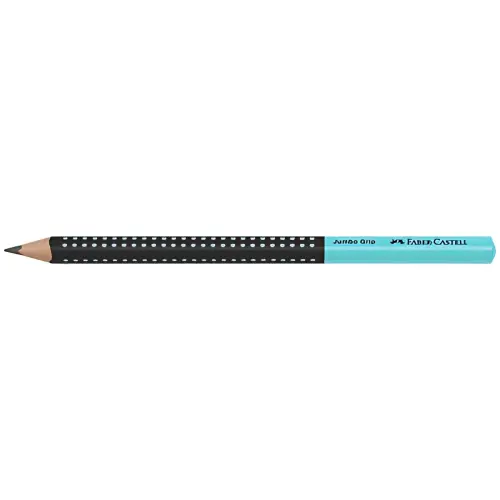 Crayon graphite Jumbo GRIP TWO TONE - turquoisee - Faber-Castell photo du produit