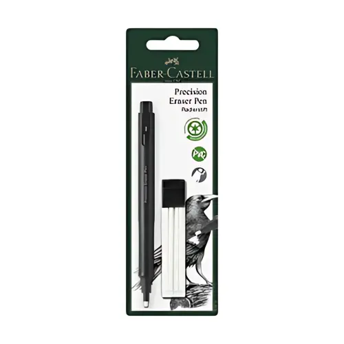 FABER-CASTELL Stylo-gomme PRECISION ERASER PEN, blister photo du produit