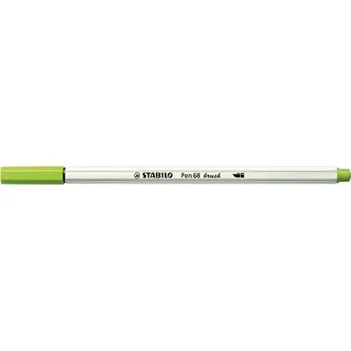 STABILO Feutre pinceau Pen 68 brush, vert pin photo du produit