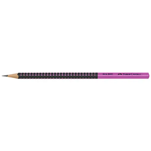 FABER-CASTELL Crayon graphite GRIP 2001 TWO TONE, rose photo du produit