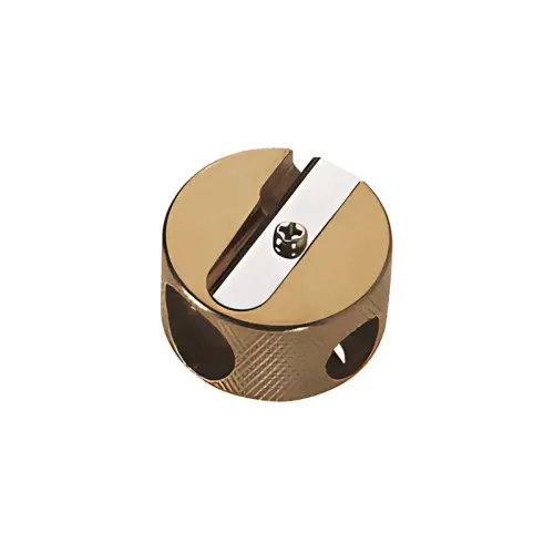 M+R Taille-crayon duo, en laiton, rond, en boîte cadeau photo du produit